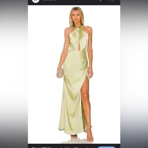 elliatt begonia maxi dress avocado. Worn once to a wedding. Size medium